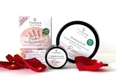 Gesichts- & Körperpflege Sheasahne, Lippenpflege und Badezusätze aus besten Naturstoffen