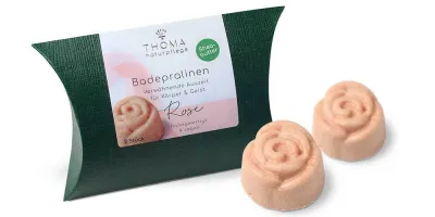 Badepralinen mit Sheabutter - ROSE