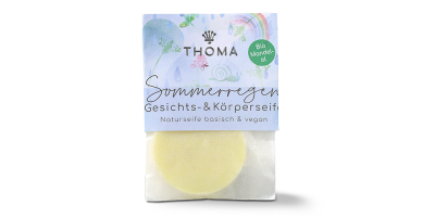 Mandelölseife mit Kokosmilch „Sommerregen“ mini